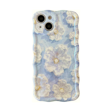 GlitterBloom – Luxury Laser Flower iPhone Case