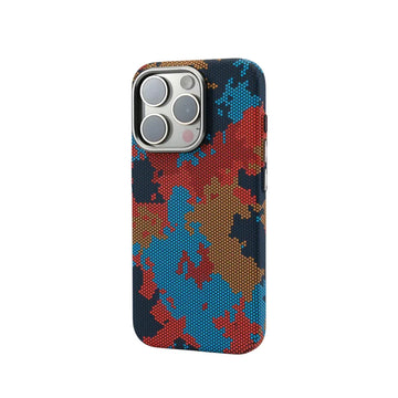 Magnetic Carbon Fiber Camouflage Case