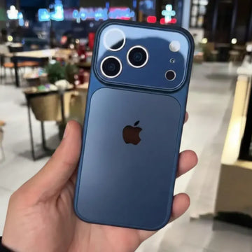 Luxury Titanium Acrylic iPhone Style Shockproof Phone Case