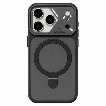 Armor Magnetic Ring Stand Matte Shockproof Phone Case