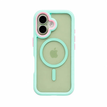 Premium Magnetic Silicone Acrylic Shockproof Phone Case