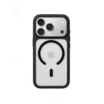 Transparent Magnetic Armor Shockproof Protective Phone Case